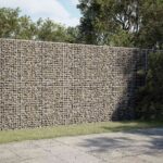 vidaXL Gabión s drôtom 5 mm a sieťou 5x5 cm 200x10x200 cm