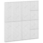 vidaXL Gabión s drôtom 5 mm a sieťou 5x5 cm 200x10x200 cm – Obrázok 2