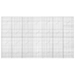 vidaXL Gabión s drôtom 5 mm a sieťou 5x5 cm 350x10x200 cm – Obrázok 3