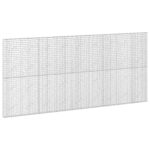 vidaXL Gabión s drôtom 5 mm a sieťou 5x5 cm 450x10x200 cm – Obrázok 2