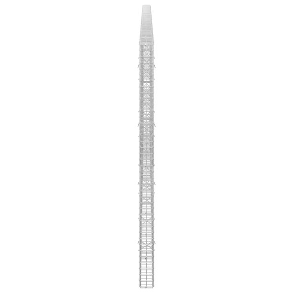 vidaXL Gabión s drôtom 5 mm a sieťou 5x5 cm 450x10x200 cm – Obrázok 4