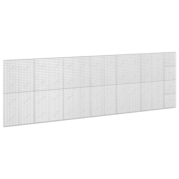 vidaXL Gabión s drôtom 5 mm a sieťou 5x5 cm 650x10x200 cm – Obrázok 2