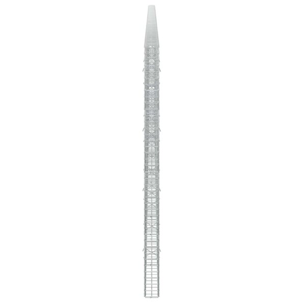 vidaXL Gabión s drôtom 5 mm a sieťou 5x5 cm 650x10x200 cm – Obrázok 4