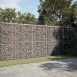vidaXL Gabión s drôtom 5 mm a sieťou 5x5 cm 700x10x200 cm