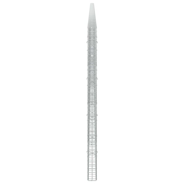 vidaXL Gabión s drôtom 5 mm a sieťou 5x5 cm 800x10x200 cm – Obrázok 4
