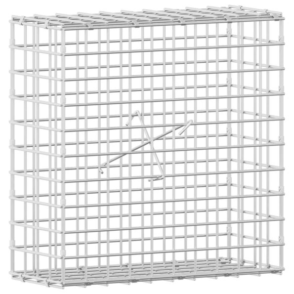vidaXL Gabión s drôtom 5 mm a sieťou 5x5 cm 50x20x50 cm – Obrázok 2