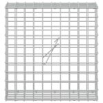 vidaXL Gabión s drôtom 5 mm a sieťou 5x5 cm 50x20x50 cm – Obrázok 3