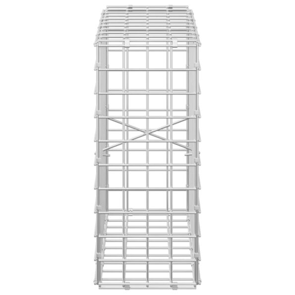vidaXL Gabión s drôtom 5 mm a sieťou 5x5 cm 50x20x50 cm – Obrázok 4