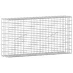 vidaXL Gabión s drôtom 5 mm a sieťou 5x5 cm 100x20x50 cm – Obrázok 2