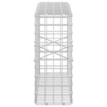 vidaXL Gabión s drôtom 5 mm a sieťou 5x5 cm 100x20x50 cm – Obrázok 4