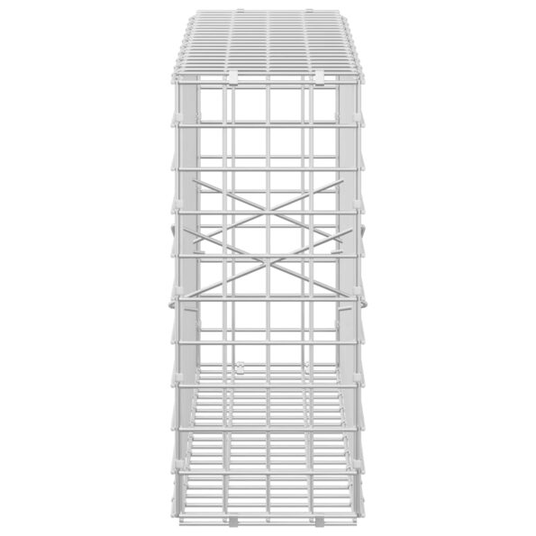 vidaXL Gabión s drôtom 5 mm a sieťou 5x5 cm 100x20x50 cm – Obrázok 4