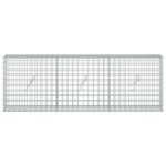vidaXL Gabión s drôtom 5 mm a sieťou 5x5 cm 150x20x50 cm – Obrázok 3