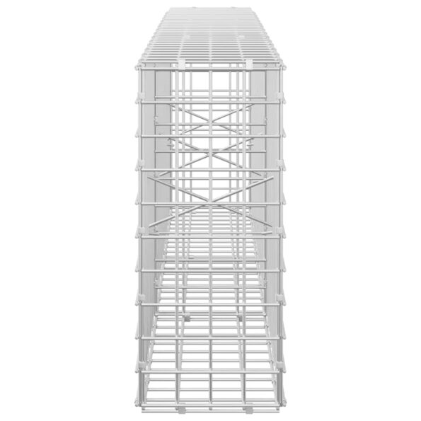 vidaXL Gabión s drôtom 5 mm a sieťou 5x5 cm 150x20x50 cm – Obrázok 4