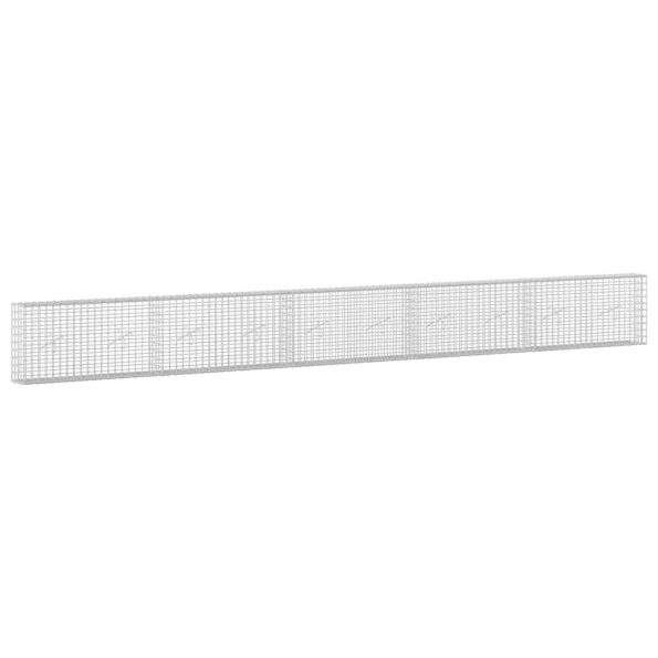 vidaXL Gabión s drôtom 5 mm a sieťou 5x5 cm 500x20x50 cm – Obrázok 2