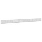 vidaXL Gabión s drôtom 5 mm a sieťou 5x5 cm 800x20x50 cm – Obrázok 2