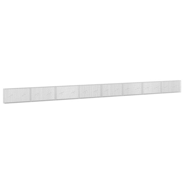 vidaXL Gabión s drôtom 5 mm a sieťou 5x5 cm 800x20x50 cm – Obrázok 2