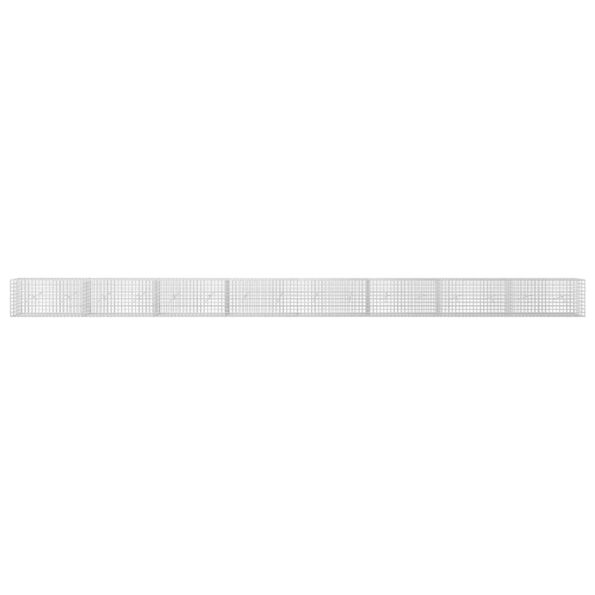 vidaXL Gabión s drôtom 5 mm a sieťou 5x5 cm 800x20x50 cm – Obrázok 3