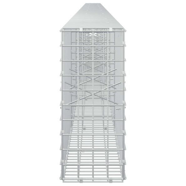 vidaXL Gabión s drôtom 5 mm a sieťou 5x5 cm 800x20x50 cm – Obrázok 4
