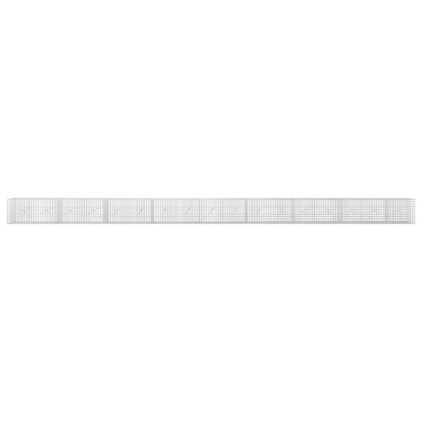 vidaXL Gabión s drôtom 5 mm a sieťou 5x5 cm 850x20x50 cm – Obrázok 3