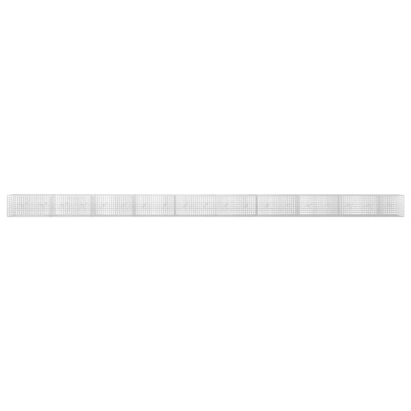 vidaXL Gabión s drôtom 5 mm a sieťou 5x5 cm 950x20x50 cm – Obrázok 3