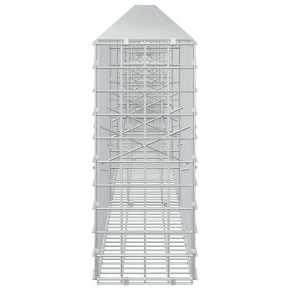 vidaXL Gabión s drôtom 5 mm a sieťou 5x5 cm 1000x20x50 cm – Obrázok 4