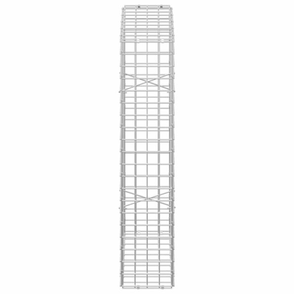 vidaXL Gabión s drôtom 5 mm a sieťou 5x5 cm 50x20x100 cm – Obrázok 4