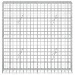 vidaXL Gabión s drôtom 5 mm a sieťou 5x5 cm 100x20x100 cm – Obrázok 3