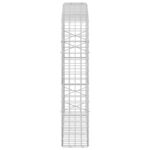 vidaXL Gabión s drôtom 5 mm a sieťou 5x5 cm 100x20x100 cm – Obrázok 4