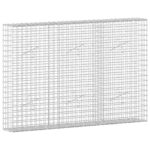 vidaXL Gabión s drôtom 5 mm a sieťou 5x5 cm 150x20x100 cm – Obrázok 2