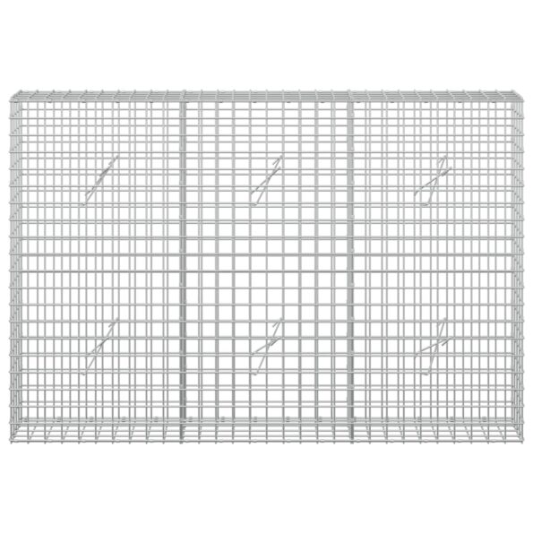 vidaXL Gabión s drôtom 5 mm a sieťou 5x5 cm 150x20x100 cm – Obrázok 3