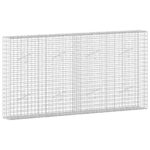 vidaXL Gabión s drôtom 5 mm a sieťou 5x5 cm 200x20x100 cm – Obrázok 2