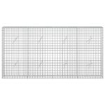 vidaXL Gabión s drôtom 5 mm a sieťou 5x5 cm 200x20x100 cm – Obrázok 3