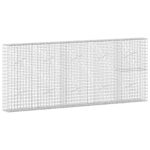 vidaXL Gabión s drôtom 5 mm a sieťou 5x5 cm 250x20x100 cm – Obrázok 2
