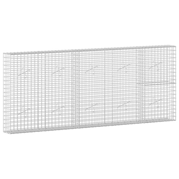 vidaXL Gabión s drôtom 5 mm a sieťou 5x5 cm 250x20x100 cm – Obrázok 2