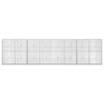 vidaXL Gabión s drôtom 5 mm a sieťou 5x5 cm 400x20x100 cm – Obrázok 3