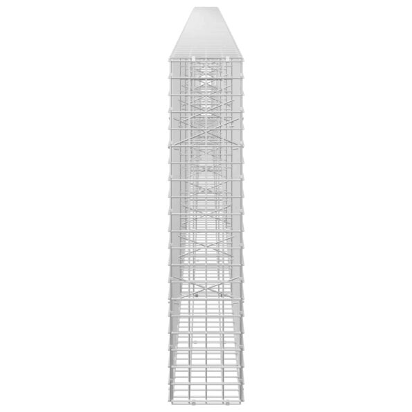 vidaXL Gabión s drôtom 5 mm a sieťou 5x5 cm 600x20x100 cm – Obrázok 4