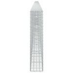 vidaXL Gabión s drôtom 5 mm a sieťou 5x5 cm 900x20x100 cm – Obrázok 4