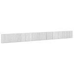 vidaXL Gabión s drôtom 5 mm a sieťou 5x5 cm 1050x20x100 cm – Obrázok 2