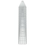 vidaXL Gabión s drôtom 5 mm a sieťou 5x5 cm 1050x20x100 cm – Obrázok 4