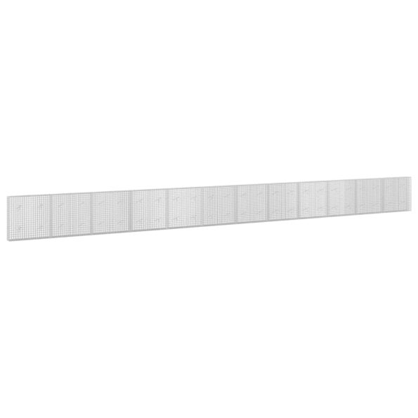 vidaXL Gabión s drôtom 5 mm a sieťou 5x5 cm 1200x20x100 cm – Obrázok 2