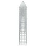 vidaXL Gabión s drôtom 5 mm a sieťou 5x5 cm 1200x20x100 cm – Obrázok 4