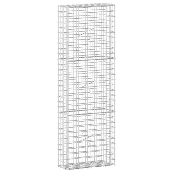 vidaXL Gabión s drôtom 5 mm a sieťou 5x5 cm 50x20x150 cm – Obrázok 2