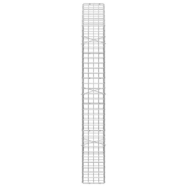 vidaXL Gabión s drôtom 5 mm a sieťou 5x5 cm 50x20x150 cm – Obrázok 4