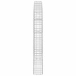 vidaXL Gabión s drôtom 5 mm a sieťou 5x5 cm 100x20x150 cm – Obrázok 4
