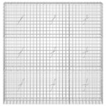vidaXL Gabión s drôtom 5 mm a sieťou 5x5 cm 150x20x150 cm – Obrázok 3