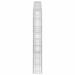 vidaXL Gabión s drôtom 5 mm a sieťou 5x5 cm 150x20x150 cm – Obrázok 4
