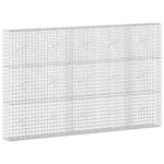 vidaXL Gabión s drôtom 5 mm a sieťou 5x5 cm 250x20x150 cm – Obrázok 2