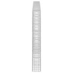 vidaXL Gabión s drôtom 5 mm a sieťou 5x5 cm 250x20x150 cm – Obrázok 4