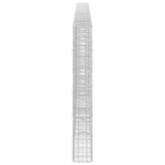 vidaXL Gabión s drôtom 5 mm a sieťou 5x5 cm 400x20x150 cm – Obrázok 4