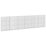 vidaXL Gabión s drôtom 5 mm a sieťou 5x5 cm 600x20x150 cm – Obrázok 2